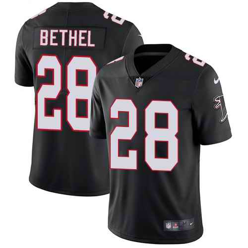 Nike Men & Women & Youth Falcons 28 Justin Bethel Black NFL Vapor Untouchable Limited Jersey,We sell and wholesale Nike Men & Women & Youth Falcons 28 Justin Bethel Black NFL Vapor Untouchable Limited Jersey on line form chian!